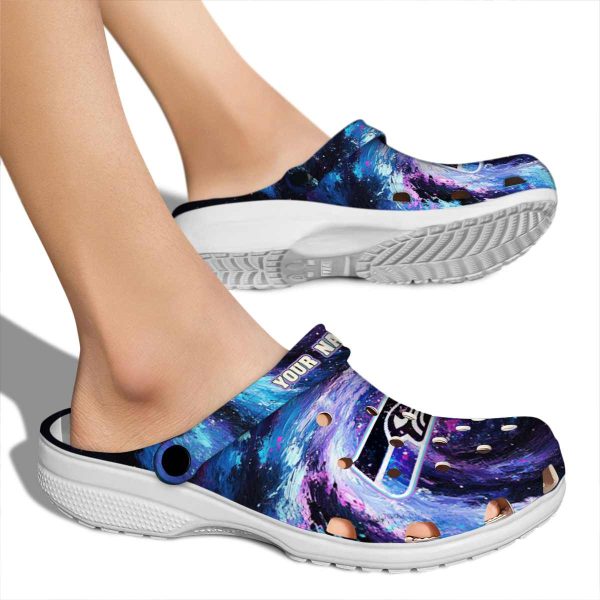 Seattle Seahawks Galaxy Swirl Crocs New Arrival