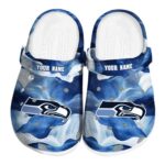 Seattle Seahawks Ocean Waves Crocs Fashion forward