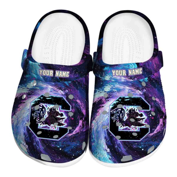 South Carolina Gamecocks Galaxy Swirl Crocs Fashion forward