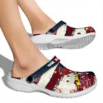 St Louis Cardinals Patriotic Stripes Crocs Fashion forward