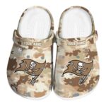 Tampa Bay Buccaneers Desert Camo Crocs Fashion forward