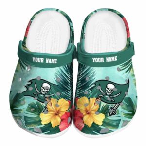 Tampa Bay Buccaneers Tropical Vibes Crocs Fashion forward