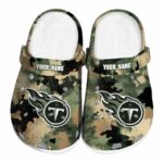 Tennessee Titans Camouflage Craze Crocs Fashion forward
