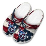 Tennessee Titans Patriotic Stripes Crocs Fashion forward