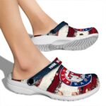Texas Rangers Patriotic Stripes Crocs Fashion forward