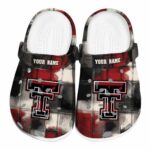 Texas Tech Red Raiders Plaid Fusion Crocs Fashion forward
