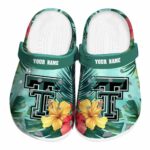Texas Tech Red Raiders Tropical Vibes Crocs Fashion forward