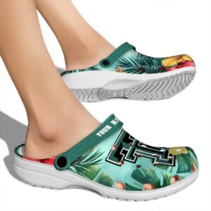 Texas Tech Red Raiders Tropical Vibes Crocs New Arrival