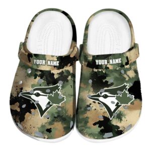 Toronto Blue Jays Camouflage Craze Crocs Fashion forward
