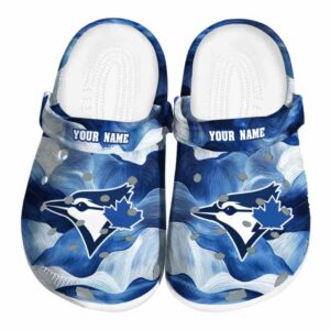 Toronto Blue Jays Ocean Waves Crocs Fashion forward