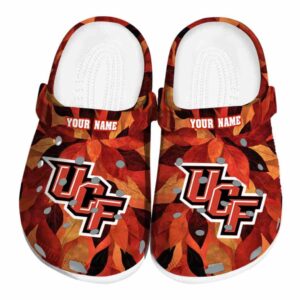 UCF Knights Autumn Leaves Crocs Fashion forward