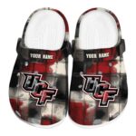 UCF Knights Plaid Fusion Crocs Fashion forward