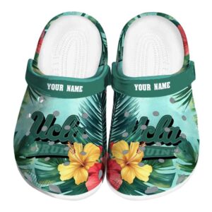 UCLA Bruins Tropical Vibes Crocs Fashion forward