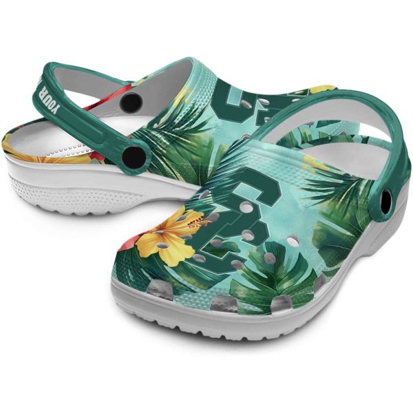 USC Trojans Tropical Vibes Crocs Premium grade