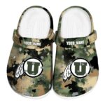 Utah Utes Camouflage Craze Crocs Fashion forward