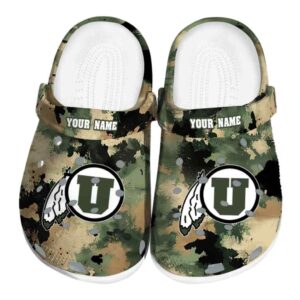 Utah Utes Camouflage Craze Crocs Fashion forward
