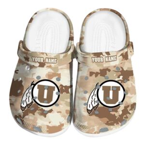 Utah Utes Desert Camo Crocs Fashion forward