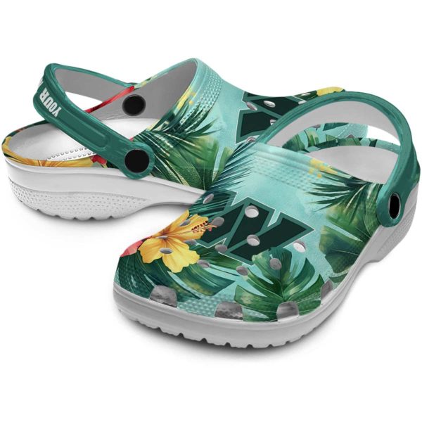 Washington Commanders Tropical Vibes Crocs Premium grade
