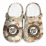 Washington Nationals Desert Camo Crocs Fashion forward