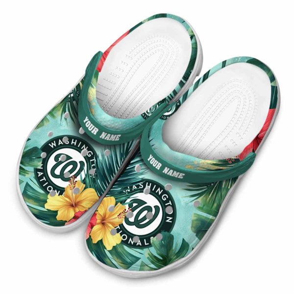 Washington Nationals Tropical Vibes Crocs Top rated