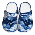 West Virginia Mountaineers Ocean Waves Crocs Fashion forward