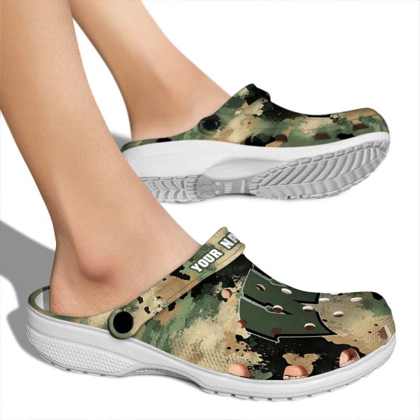 Wisconsin Badgers Camouflage Craze Crocs New Arrival