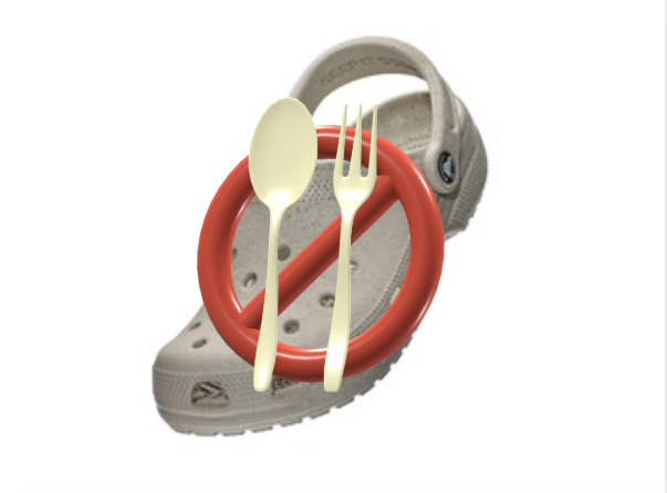 Don’t mistake these clogs for a delicious snack to satisfy your hunger