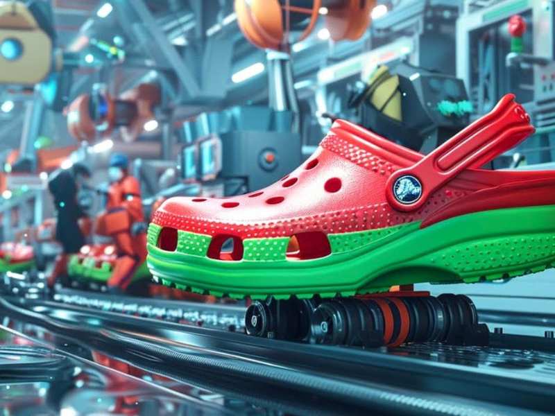 Crocs doesn’t share the process of making their shoes (Source: Farmetic)