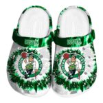 boston celtics radiant burst effect crocs fashion forward