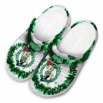 boston celtics radiant burst effect crocs fashion forward