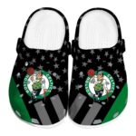 boston celtics stellar stripes theme crocs fashion forward