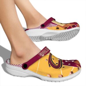 cleveland cavaliers geometric background crocs new arrival