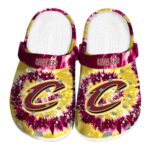cleveland cavaliers radiant burst effect crocs fashion forward