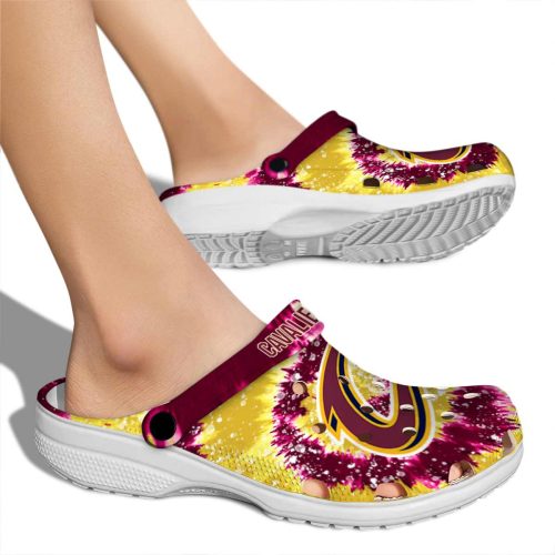 cleveland cavaliers radiant burst effect crocs new arrival