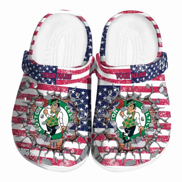 custom boston celtics freedom splinter crocs fashion forward