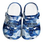 custom chicago bulls ocean waves crocs fashion forward