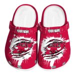 custom chicago bulls splash motif background crocs fashion forward
