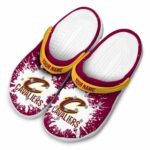 custom cleveland cavaliers splash art crocs fashion forward