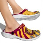 custom cleveland cavaliers star spangled graphic crocs fashion forward