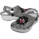 customized chicago bulls cracked ground texture crocs fashion forward