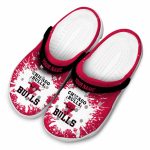 customized chicago bulls splash art crocs fashion forward