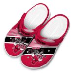 customized chicago bulls vibrant dual tone crocs fashion forward