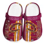 customized cleveland cavaliers contrasting stripes crocs fashion forward