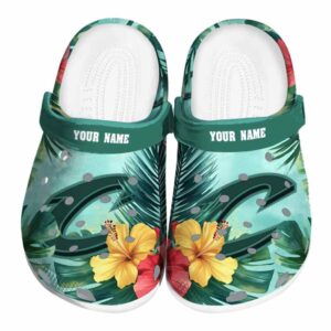customized cleveland cavaliers tropical vibes crocs fashion forward