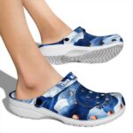 customized golden state warriors ocean waves crocs fashion forward