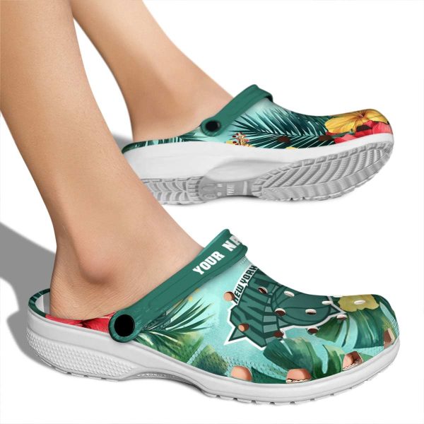 customized new york knicks tropical vibes crocs new arrival