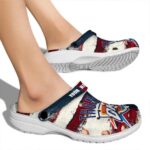 customized oklahoma city thunder patriotic stripes crocs fashion forward
