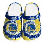 golden state warriors radiant burst effect crocs fashion forward