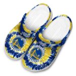 golden state warriors radiant burst effect crocs fashion forward