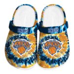 new york knicks radiant burst effect crocs fashion forward